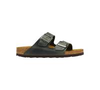 Birkenstock - Leather sandals - Unisex - Arizona LEOI Regular - Arizona LEOI Regular Thyme for Men in Leather - Size 8 UK - Green Green 8 UK