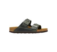 Birkenstock - Leather sandals - Unisex - Arizona LEOI Regular - Arizona LEOI Regular Thyme for Women in Leather - Size 8 UK - Green Green 8 UK