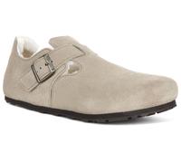 London Shearling Regular Fit - female - Birkenstock - Flat Shoes - Beige - 8 UK - Shoes 8 UK