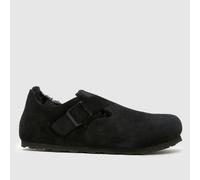 BIRKENSTOCK London Shearling Flats in Black UK 7 (EU 40)
