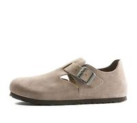 Birkenstock London Suede Leather Narrow Fit Shoes 'Taupe' 1010504 6-6.5