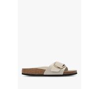 BIRKENSTOCK Madrid Big Buckle High Shine Butter Leather Mules Size: 41