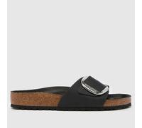 BIRKENSTOCK Madrid Big Buckle Sandals in Black UK 4 (EU 37)