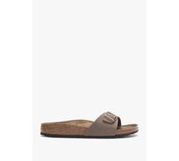 BIRKENSTOCK Madrid Birko-Flor Mocca Mules Size: 40, Colour: Brown Leat