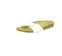 Birkenstock Madrid Birko-Flor, Women’s Mules, Weiß (Weiss Lack), 7 UK (40 EU)