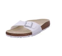 Birkenstock Madrid, Unisex-Adults Sandals, White (White), 5 UK (38 EU)