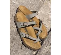 Birkenstock Mayari Birko-Flor Nubuck Sandals Grey - 40
