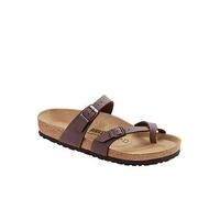 Birkenstock Mayari Birkibuc Sandal, Mocha, Size 7, Women Mocha