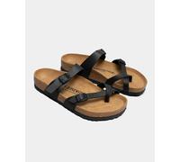 Birkenstock Mayari Birko Flor Womens Sandals - Black - Black - UK4.5 EU37 US6/6.5 Regular