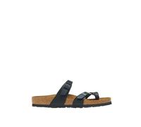 Birkenstock Mayari Footbed Toe Thong Sandals Black