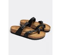 Birkenstock Mayari Oiled Nubuck Womens Sandals - Black Nubuck Leather - Size UK 7