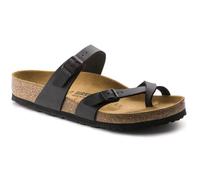 Birkenstock Mayari Birko Flor Womens Sandals - Black - Black - UK7.5 EU41 US10/10.5 Regular