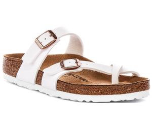 Birkenstock Mayari Strappy Sandal Slip On Womens Sandal In White UK 4 - 8