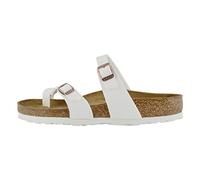 BIRKENSTOCK Mayari White Birko-Flor Thong Sandals Size: 39, Colour: Wh