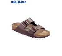 Birkenstock Mens Arizona Birko-Flor Dark Brown Sandals Dark Brown