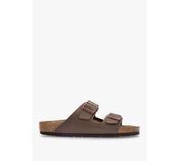 Birkenstock Arizona Birko Flor Nubuck Sandals - Mocca EUR 41