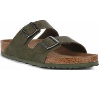 BIRKENSTOCK Men's Arizona Bs Vegan Slides, Desert Dust Thyme, 9 UK