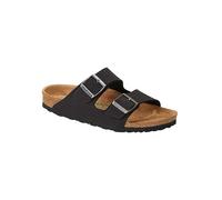 Birkenstock Arizona Vegan Birko-flor Nubuk Narrow Sandals Black EU 44