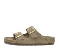 Birkenstock Men's Arizona - END. Exclusive Taupe Suede Exquisite UK 3.5
