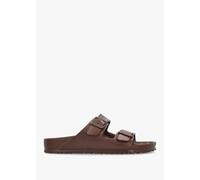 BIRKENSTOCK Mens Arizona EVA Sandals In Roast Colour: Brown Fabric, Me