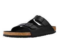Birkenstock Men's Arizona Triples Black, Birko Flor Slippers