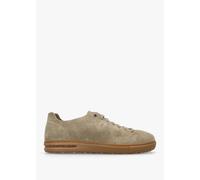 BIRKENSTOCK Men's Bend Low Gray Taupe Nubuck Leather Trainers Mens Eu