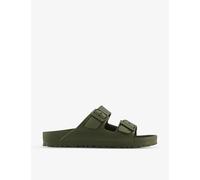 Birkenstock Mens Birkenstock Arizona Double-Strap Leather Sandals Active Khaki Eva Eur 44.5 / 10.5 UK Men