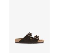 Birkenstock Mens Birkenstock Arizona Two-Strap Suede Sandals Suede Mocca Eur 43 / 9 UK Men