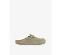 Birkenstock Mens Birkenstock Boston Suede Clogs Faded Khaki Suede Eur 41 / 7 UK Men