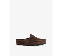 Birkenstock Mens Birkenstock Naples Wrapped Suede Clogs Carafe Brown Eur 44.5 / 10.5 UK Men