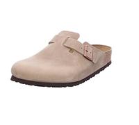 Birkenstock Men's Boston ESD Boston Anti-Static/Natural Leather, Blue, Size 42, Normal Sole, 46 EU