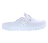 Birkenstock Men's Boston Eva Essentials Clog, Cloud White/Ghost White-white, 5-5.5 Women/3-3.5 Men
