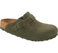 BIRKENSTOCK Mens Boston Suede Leather Clogs - Colour: Thyme - Size: 9