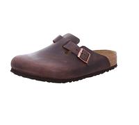 Birkenstock Men's Boston SFB Habana, Oiled Leather Clogs, Havana, 4.5 UK