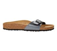 Birkenstock Men's Madrid Bf Sandals, Metallic Black, 5 UK