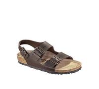 Birkenstock Men's Milano Natural Leather Sandals, Brown, Size 11.5, Men Brown