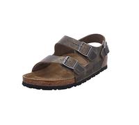Birkenstock Men's Milano Sandal, Faded Kaki, 8 UK