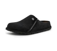 Birkenstock Men's Zermatt 365-Suede Slipper, Black, 8-8.5