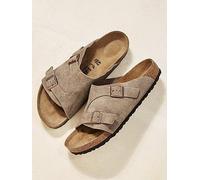 Birkenstock Men's Zurich Suede Sandals, Beige, Size 9.5, Men Beige