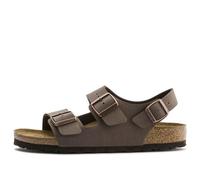 Birkenstock Milano Birko-Flor Birkibuc Narrow Fit Sandals 'Mocca' 0634503 8-8.5