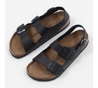 Birkenstock Milano Birko Flor Black Sandals EU 39 Black
