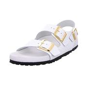 BIRKENSTOCK Milano Rivet Logo, Emboss White, 10