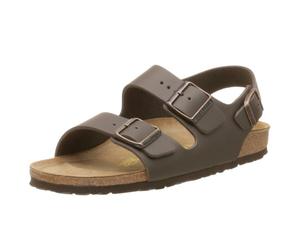Birkenstock Milano Sandal,Dark Brown,37 M EU