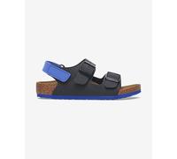 Birkenstock Milano Sandals Birko-Flor Narrow navy blue Kids - 32