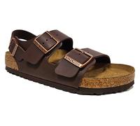 Birkenstock Milano Sandals Womens Brown Triple Strap Sandals
