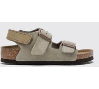 Birkenstock Milano Suede Sandals with Double Strap - Size: 31 - male