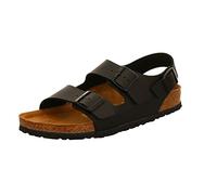 Birkenstock Milano, Unisex-Adults Sandals, Black, 8 UK (42 EU)