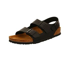 Birkenstock Milano, Unisex-Adults Sandals, Black, 9.5 UK (44 EU)
