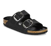 Arizona Big Buckle Double Strap Mules Black
