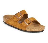 Birkenstock Women's Arizona Slim Fit Sfb Suede Double Strap Sandals - Mink - EU 42/UK 8